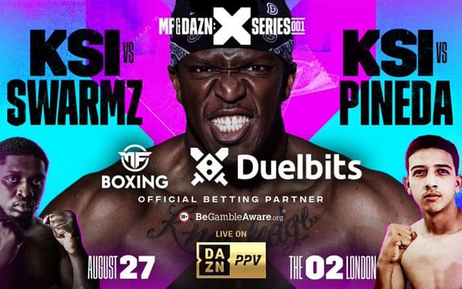 KSI vs Swarmz and KSI vs. Pineda - betting tips and odds