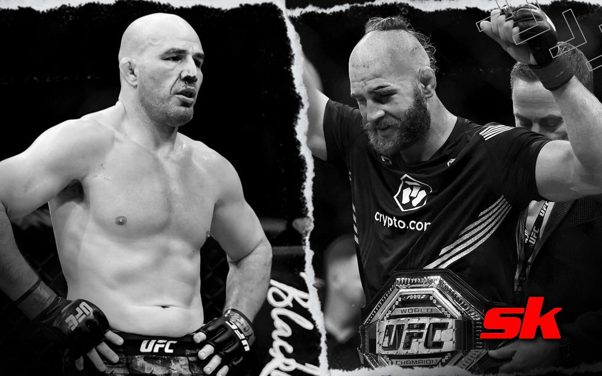 A rematch between Jiri Prochazka (R) and Glover Teixeira (L) seems a high probability [ Image credits: Getty Images ]