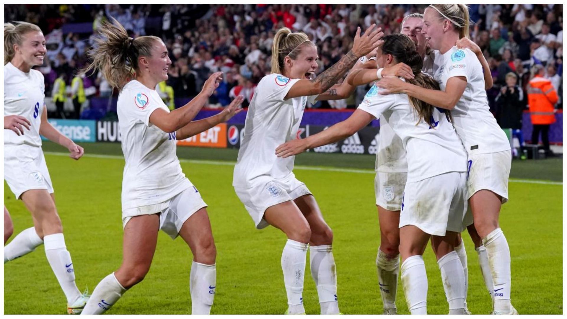 The Lionesses won the 2022 UEFA Women&#039;s Euro on home soil (Image via Getty)