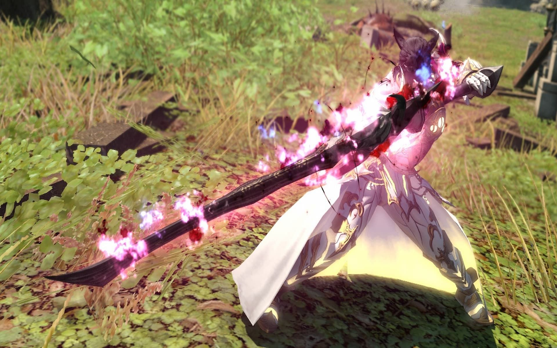 Final Fantasy XIV is filled with dangerous weapons (Image via Square Enix)