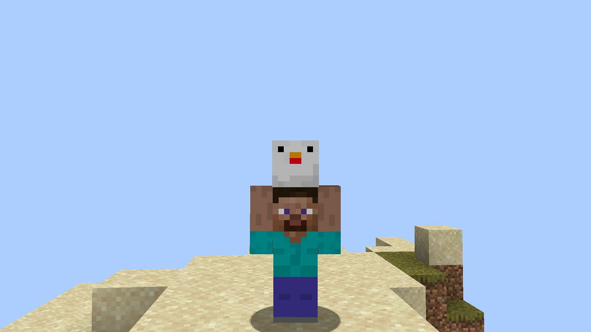 The CheesePedZ skin (Image via Minecraft)