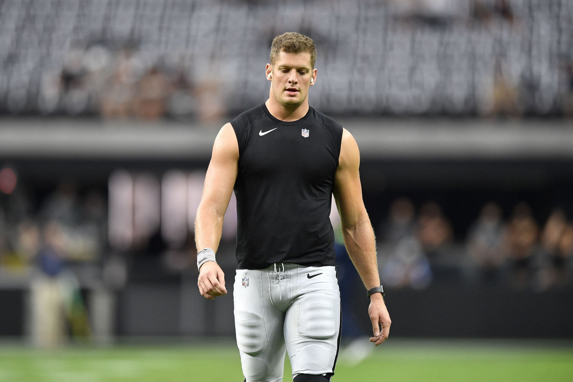 Former Las Vegas Raiders star Carl Nassib recently signed with the Tampa Bay Buccaneers
