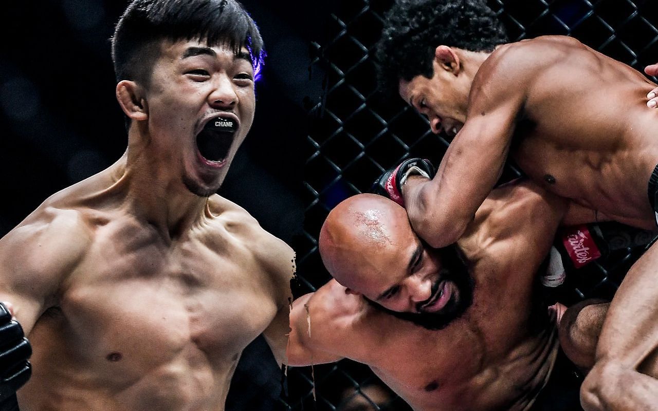 Christian Lee (L) believes the Demetrious Johnson-Adriano Moraes (R) rematch will end the same way as their first encounter. | [Photos: ONE Championship]