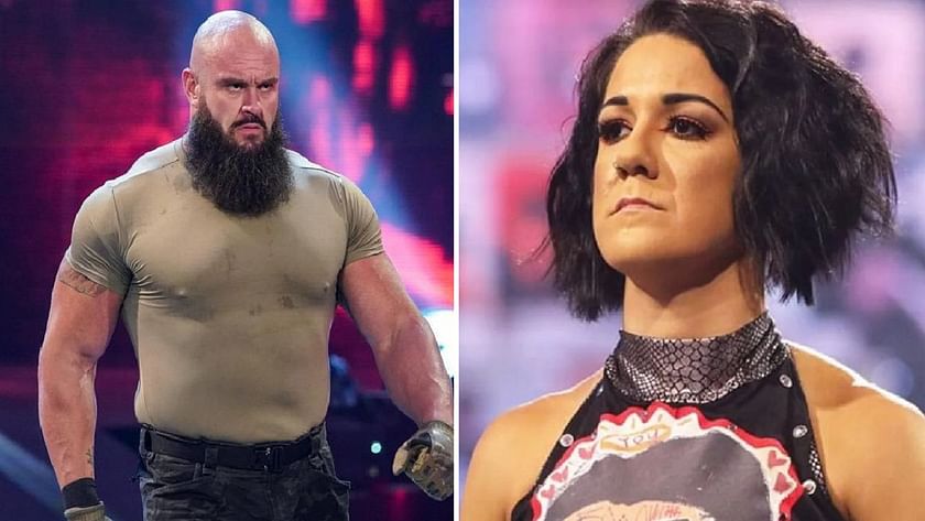 Braun Strowman (Adam Scherr) sends a message to Bayley