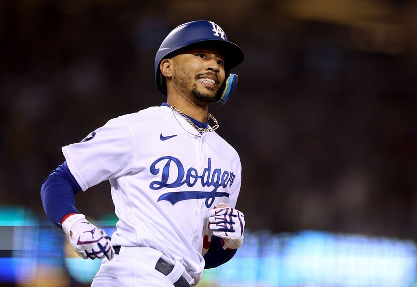 Mookie Betts Blue World Series Champions Los Angeles Dodgers