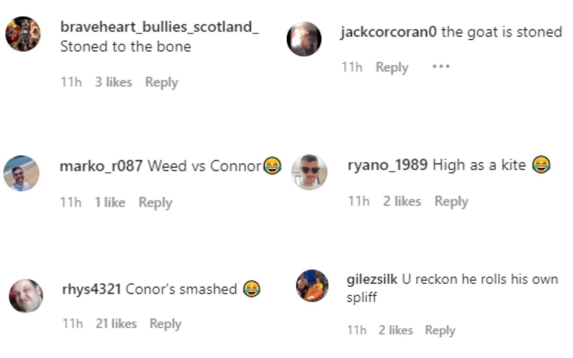 Fans react to McGregor&#039;s video