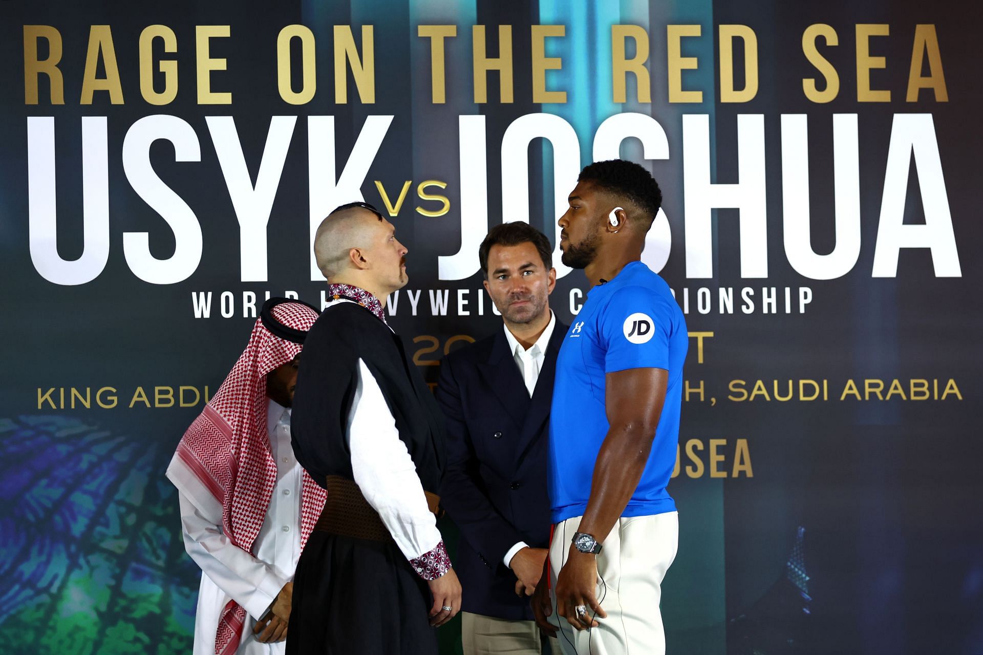 Oleksandr Usyk and Anthony Joshua face off - Press Conference