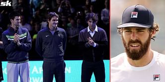 “They’re on their way out, but it’s crazy, it’s all I’ve known, it’s all most of us have known; curious to see what it is like" - Reilly Opelka on life after the retirement of Federer, Nadal and Djokovic