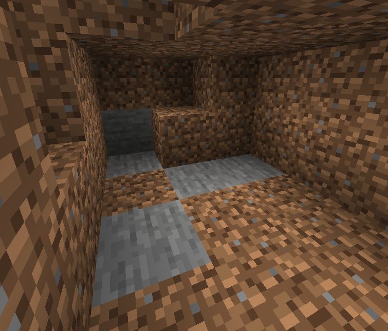Dirt in Minecraft