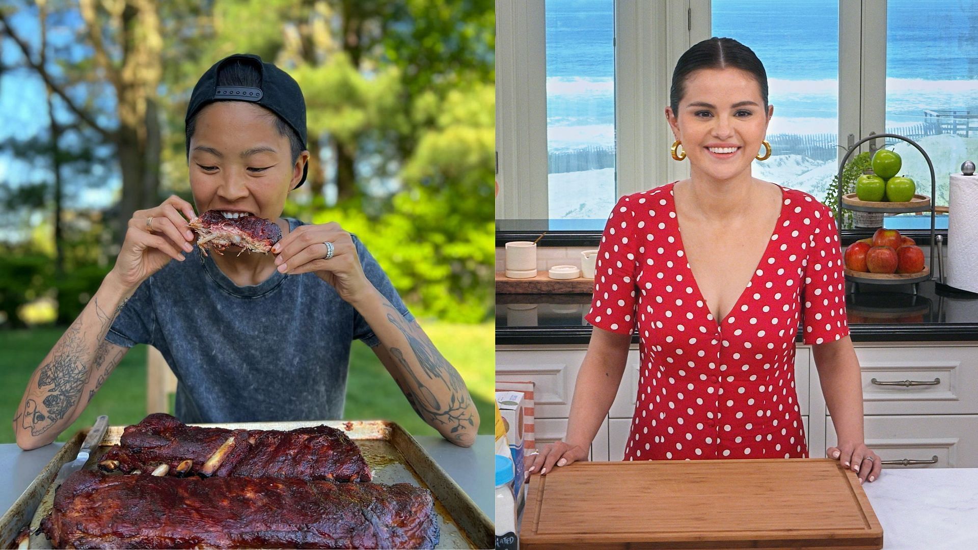 Selena + Chef to feature Kristen Kish (Image via Instagram/@kristenlkish/HBO Max)