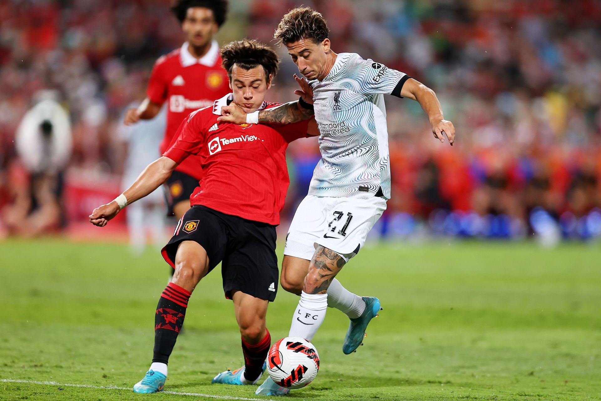The two clubs clashed in preseason this summer.