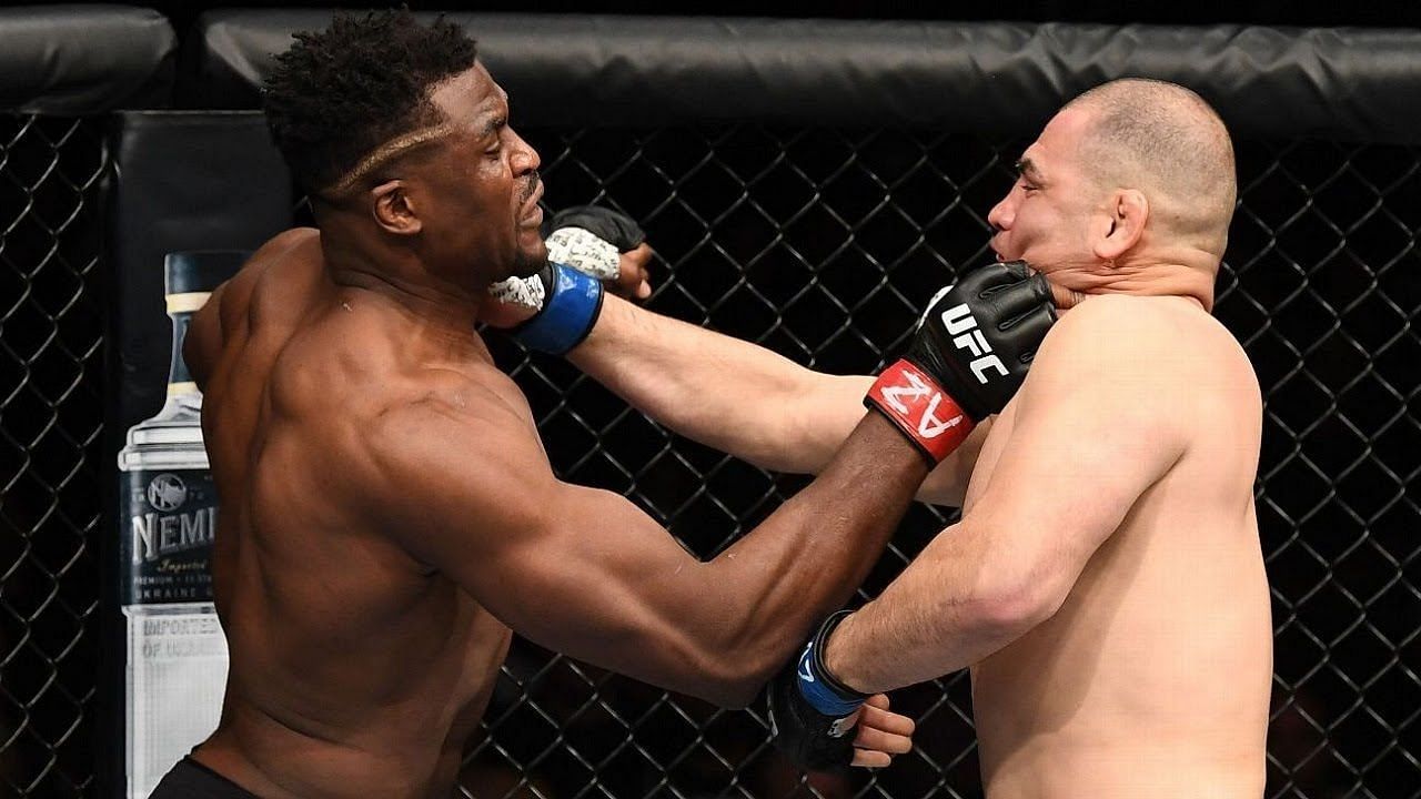 Francis Ngannou needed just seconds to ruin the comeback of Cain Velasquez