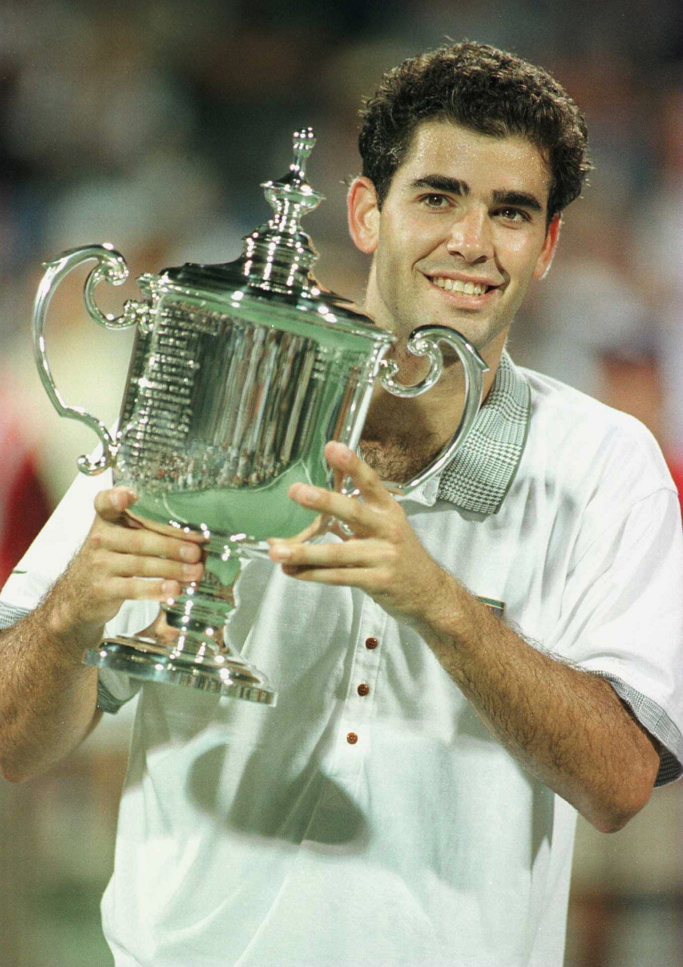 Pete Sampras won his fourth US Open title in 1996.