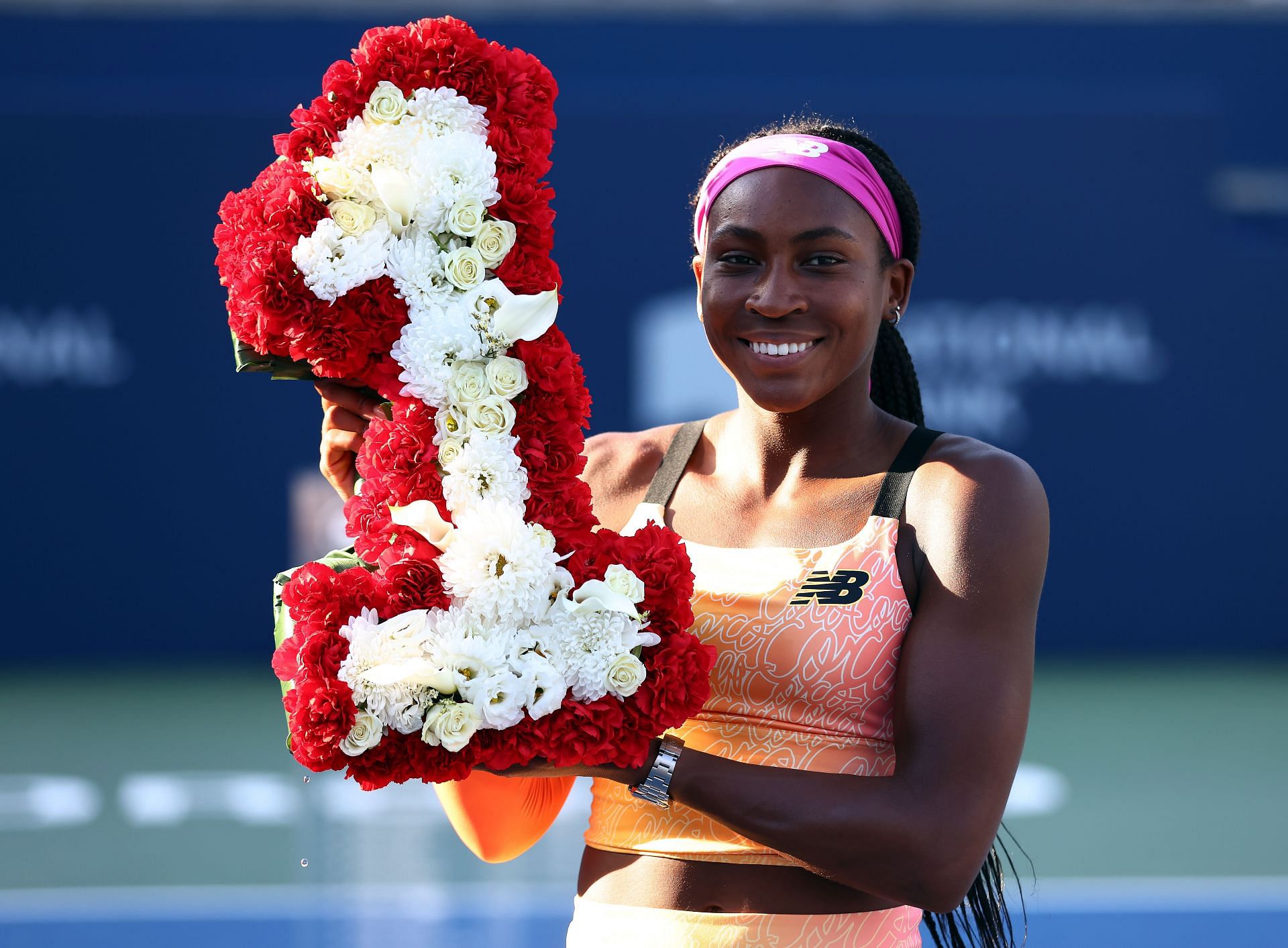 Gauff at the 2022 Canadian Open