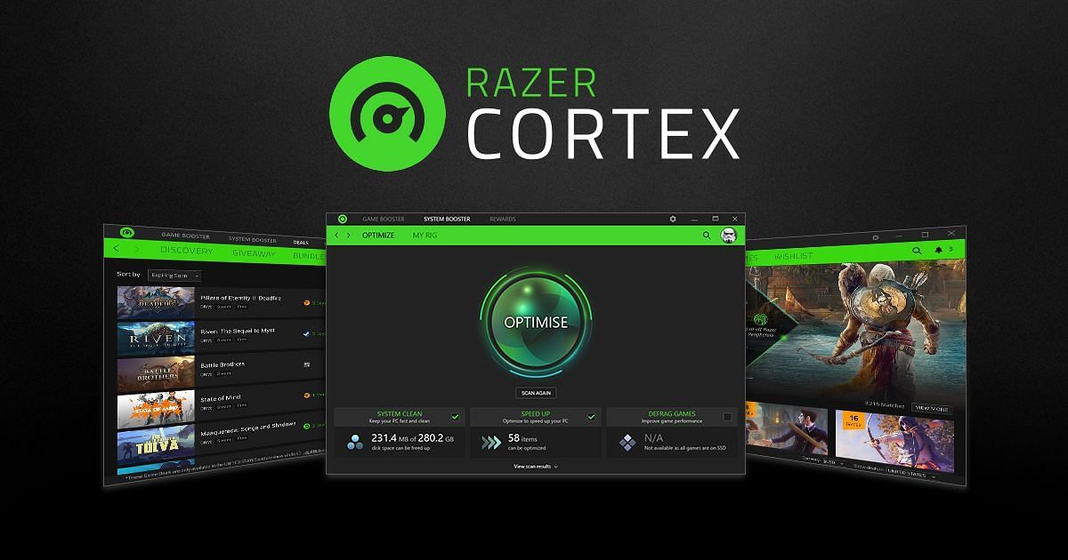 The Razer Cortex (Image via Razer)