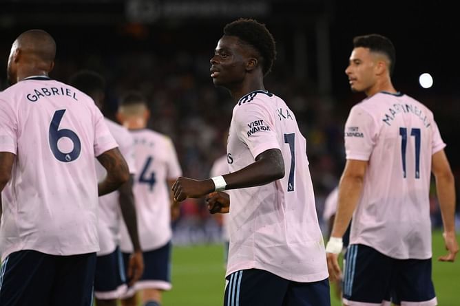 Crystal Palace 0-2 Arsenal: Gunners Player Ratings as Martinelli scores and Saliba named man-of-the-match on debut | Premier League 2022-23