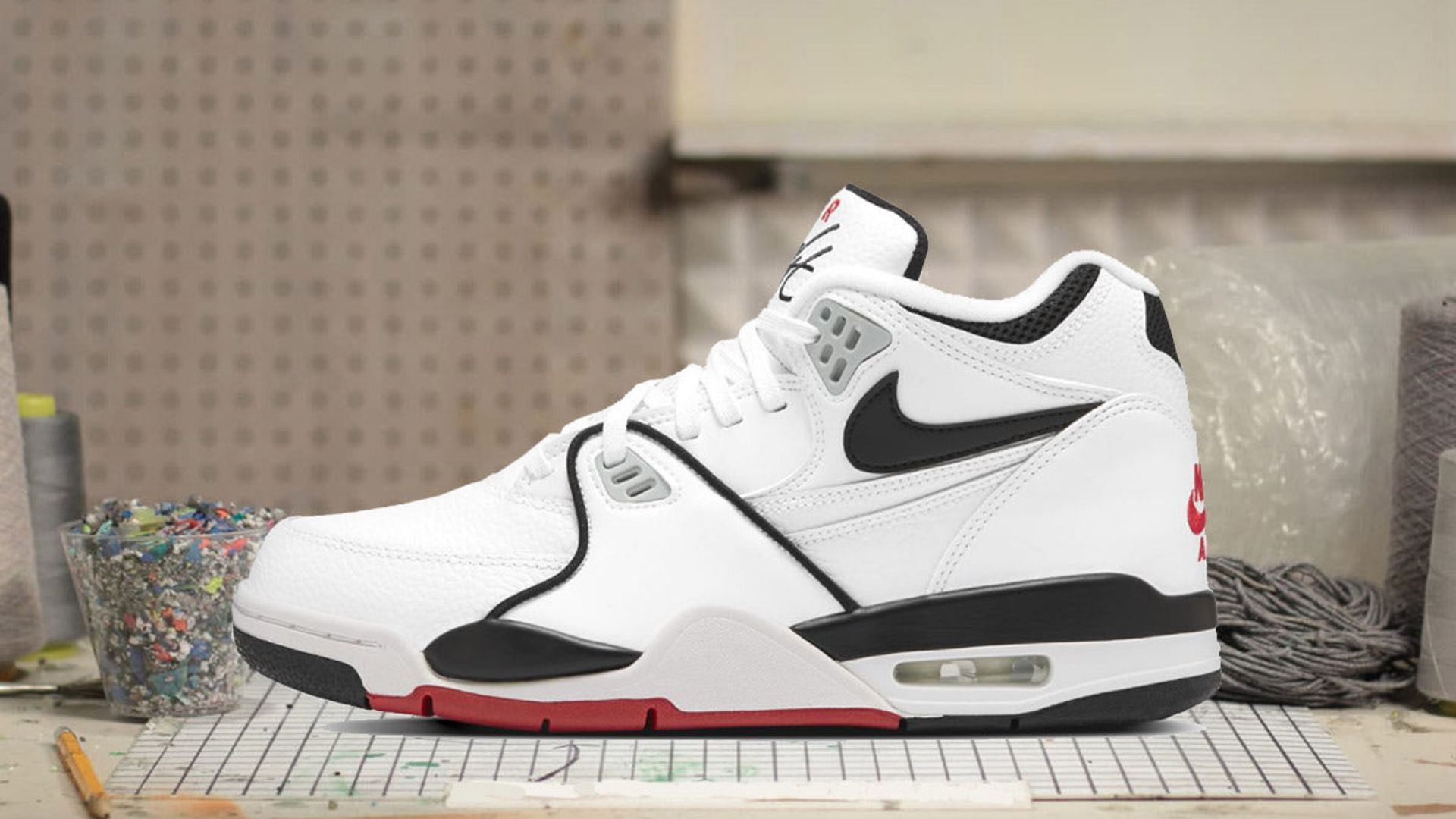 Where to Nike Air Flight Black and White shoes? Price more explored