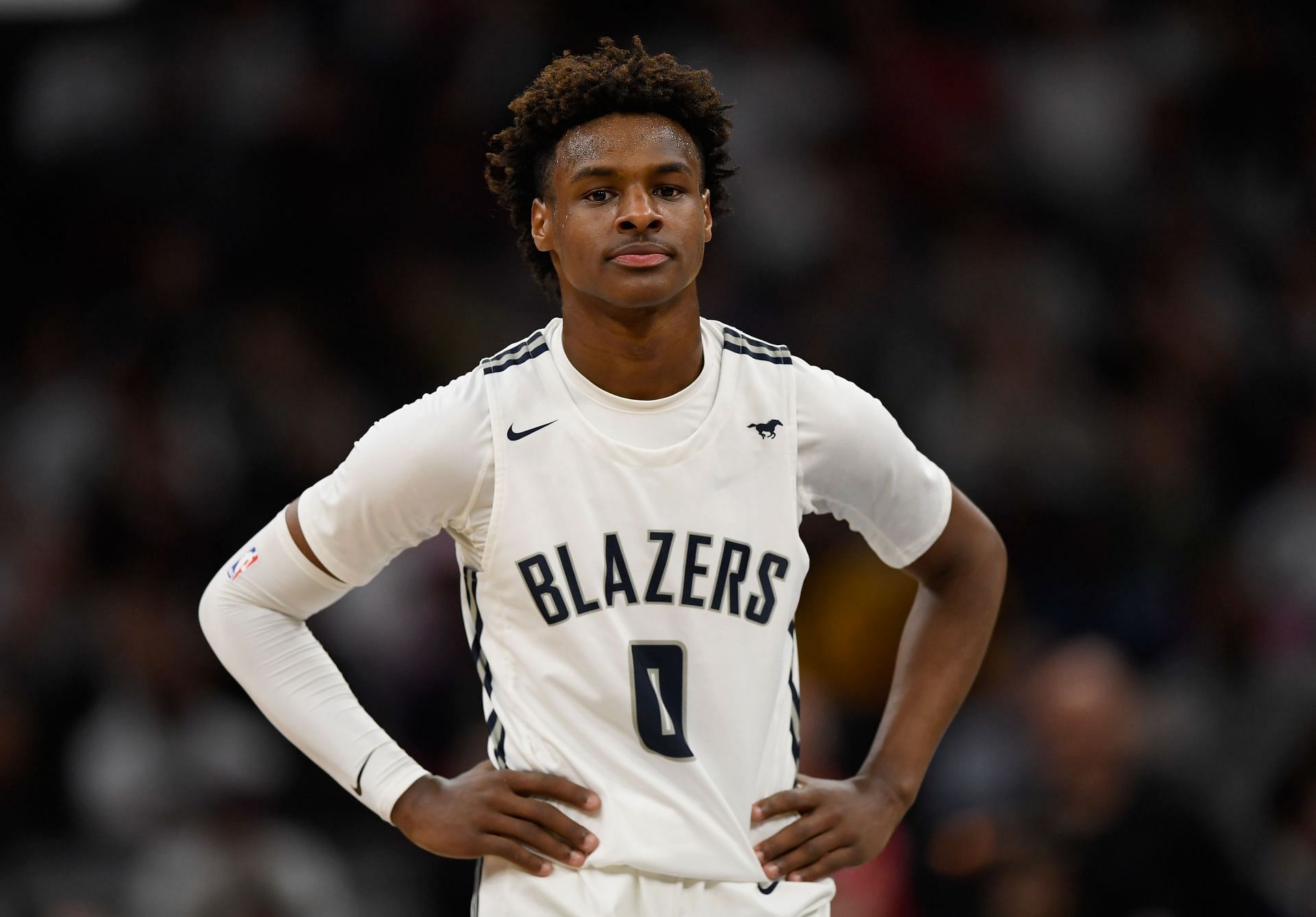 Sierra Canyon guard Bronny James continues to buzz