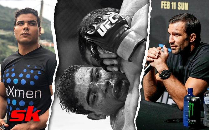 "I was in there with a lesser man and wanted to show him you're my b**ch" - Luke Rockhold explains bizarre blood smearing move against Paulo Costa