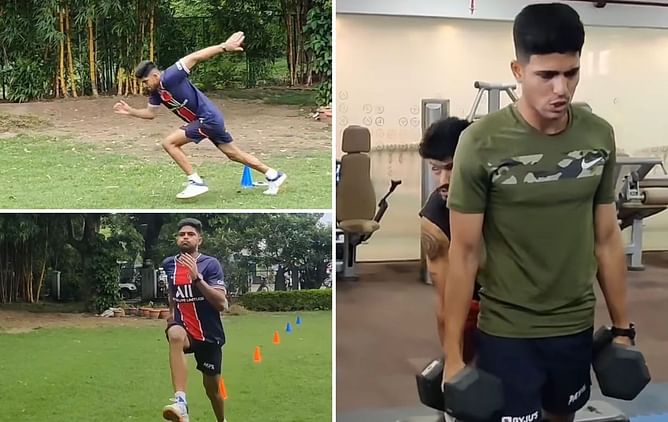 [Watch] Shubman Gill works hard in gym ahead of IND vs ZIM 2022 ODIs