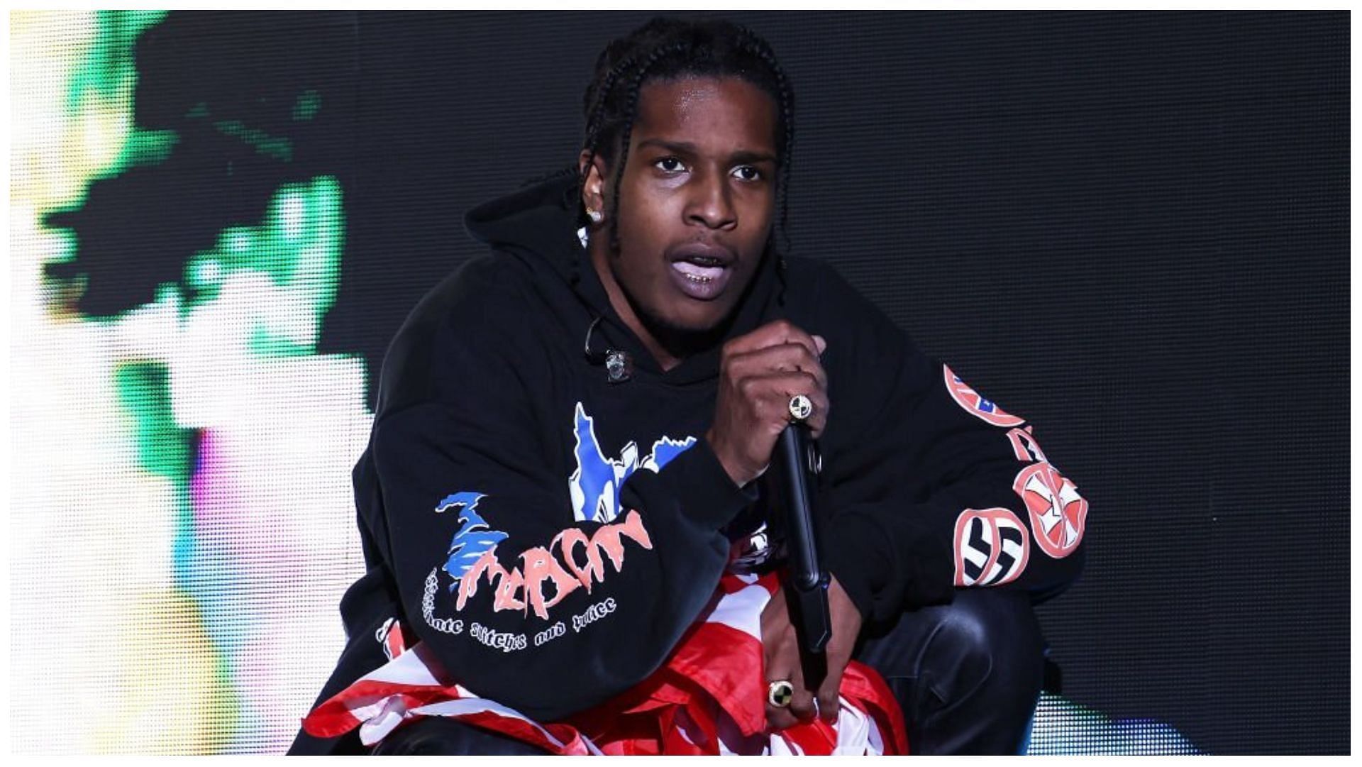 ASAP Rocky was recently charged with felony assault (Image via Taylor Hill/Getty Images)