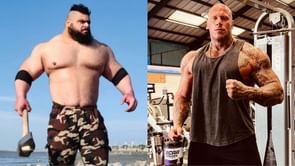 'The Iranian Hulk' Sajad Gharibi vs. Martyn Ford: height and weight comparison
