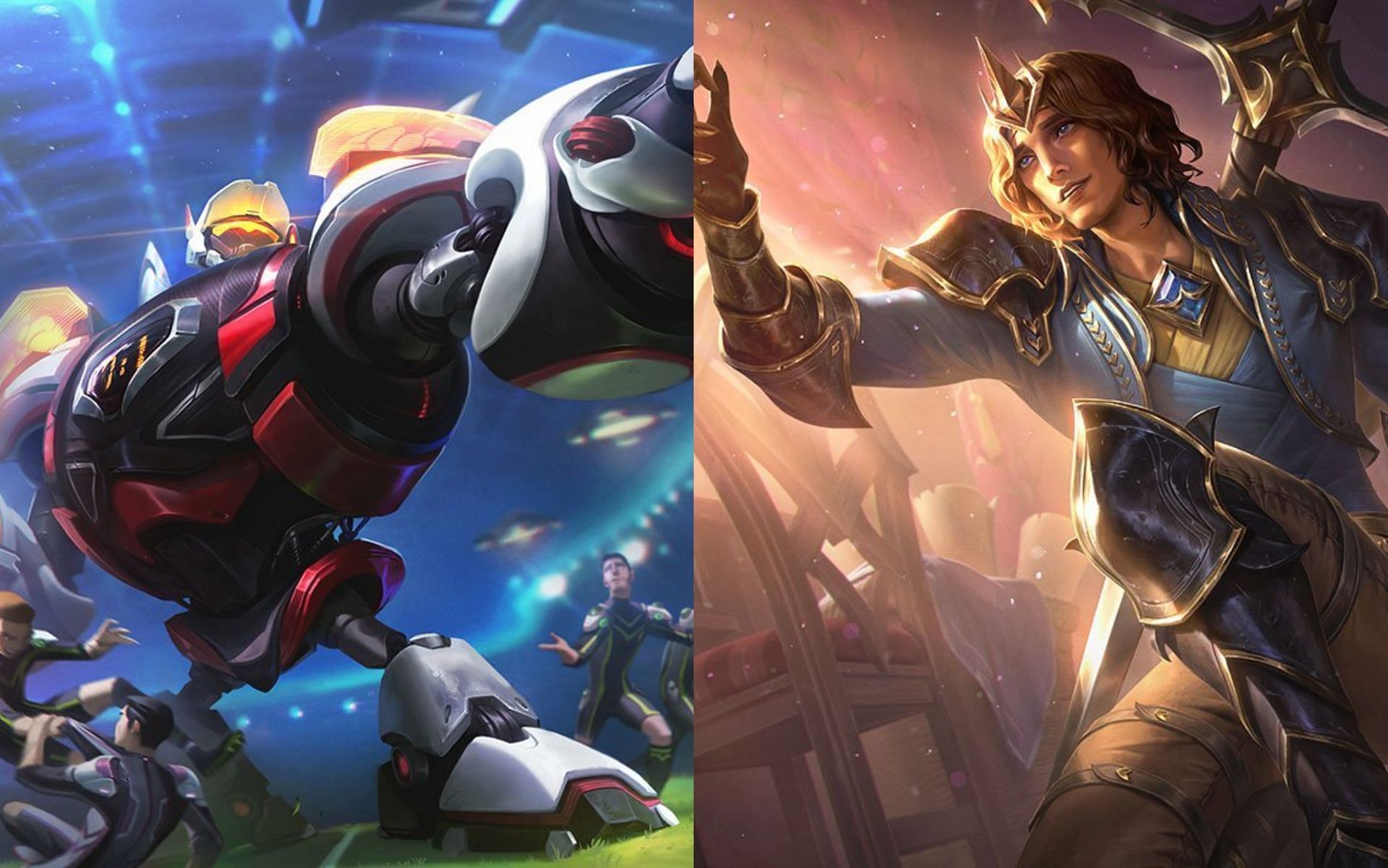 Developers provide a first look into the upcoming Zenith Games and King Viego skins (Image via League of Legends)