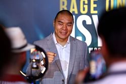 "I have 1.4 billion people behind me" - Zhang Zhilei on fighting for his home country China on the Anthony Joshua vs Oleksander Usyk undercard