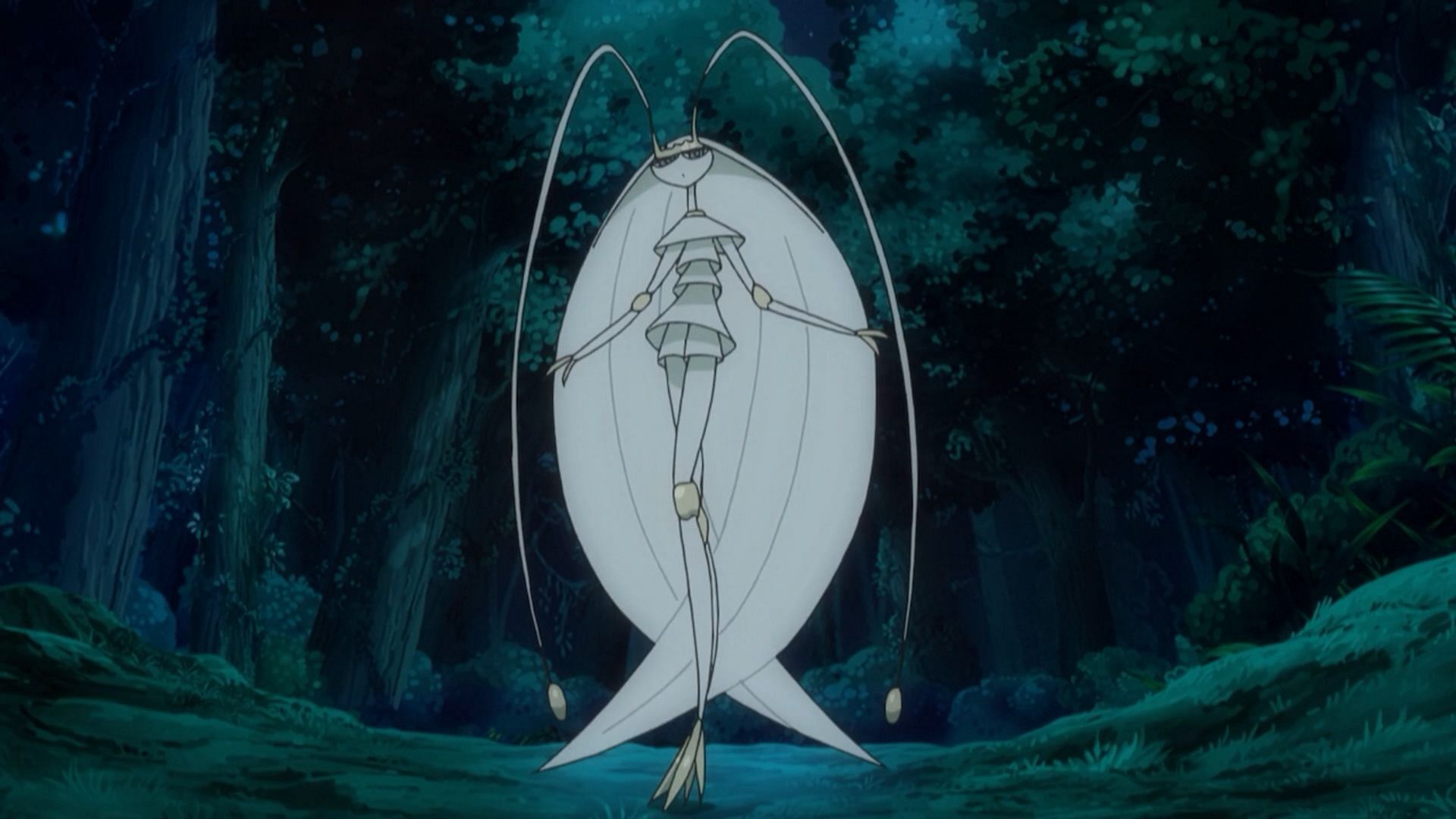 Pheromosa&#039;s Bug and Fighting-type combination makes it super weak against Flying-type Pokemon (Image via The Pokemon Company)