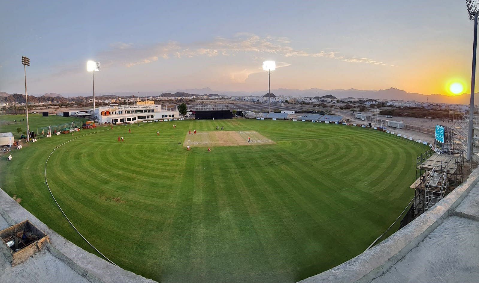 All of the qualifier matches will take place at the Oman Cricket Academy Ground.