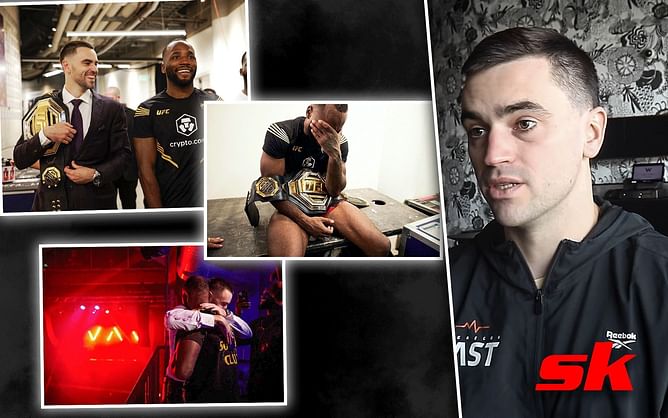 "Never in my life have I gotten so emotional" - Manager Tim Simpson describes "overwhelming" feeling of seeing Leon Edwards become world champion