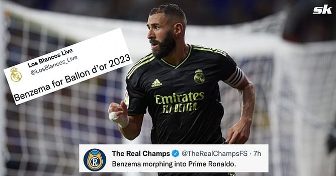 "Hearing names like Suarez", "Such a beast" - Real Madrid superstar Karim Benzema dubbed 'best player in the world' for matchwinning brace against Espanyol