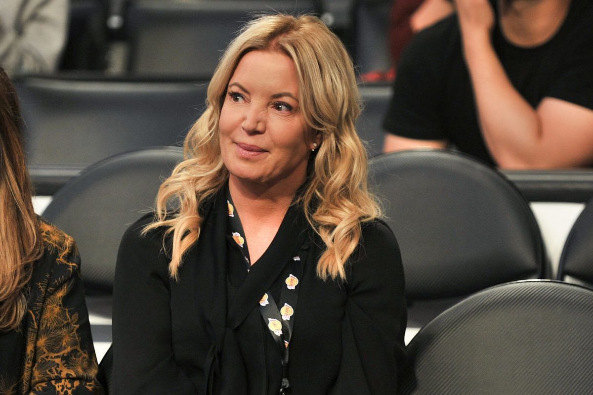 Jeanie Buss has account hacking added to her plate in the offseason. [Photo: The Spun]