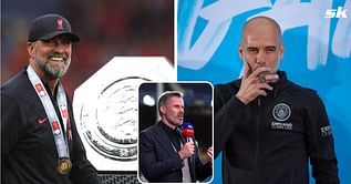 Jamie Carragher predicts who will win the Premier League title between Liverpool and Manchester City