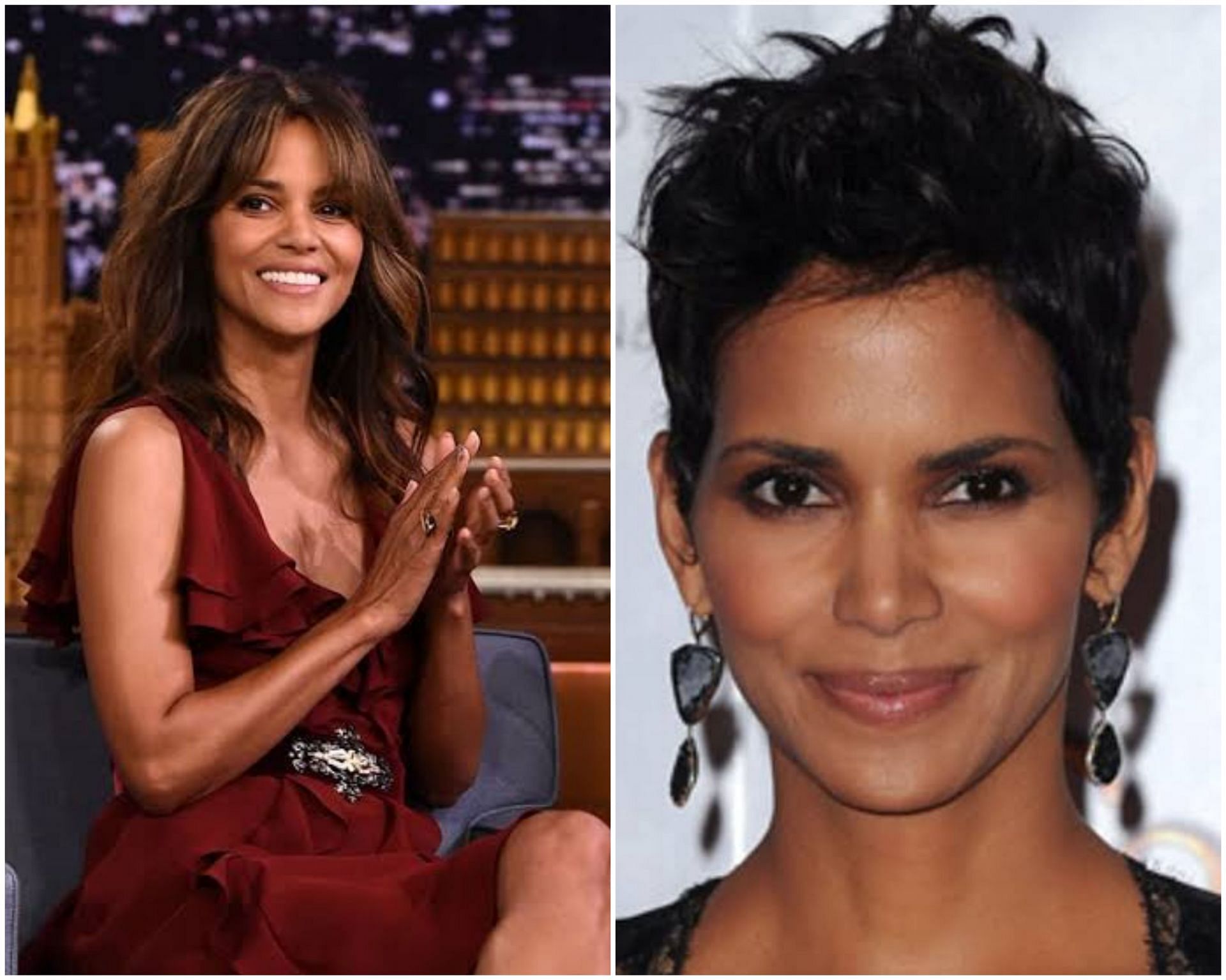 Halle Berry (Images via Harper&#039;s Bazaar and IMDb)