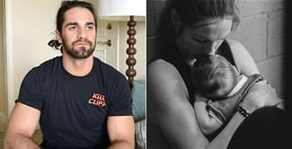 Seth Rollins has two-word reaction to Becky Lynch sharing an adorable video of their baby during anniversary of her WWE return