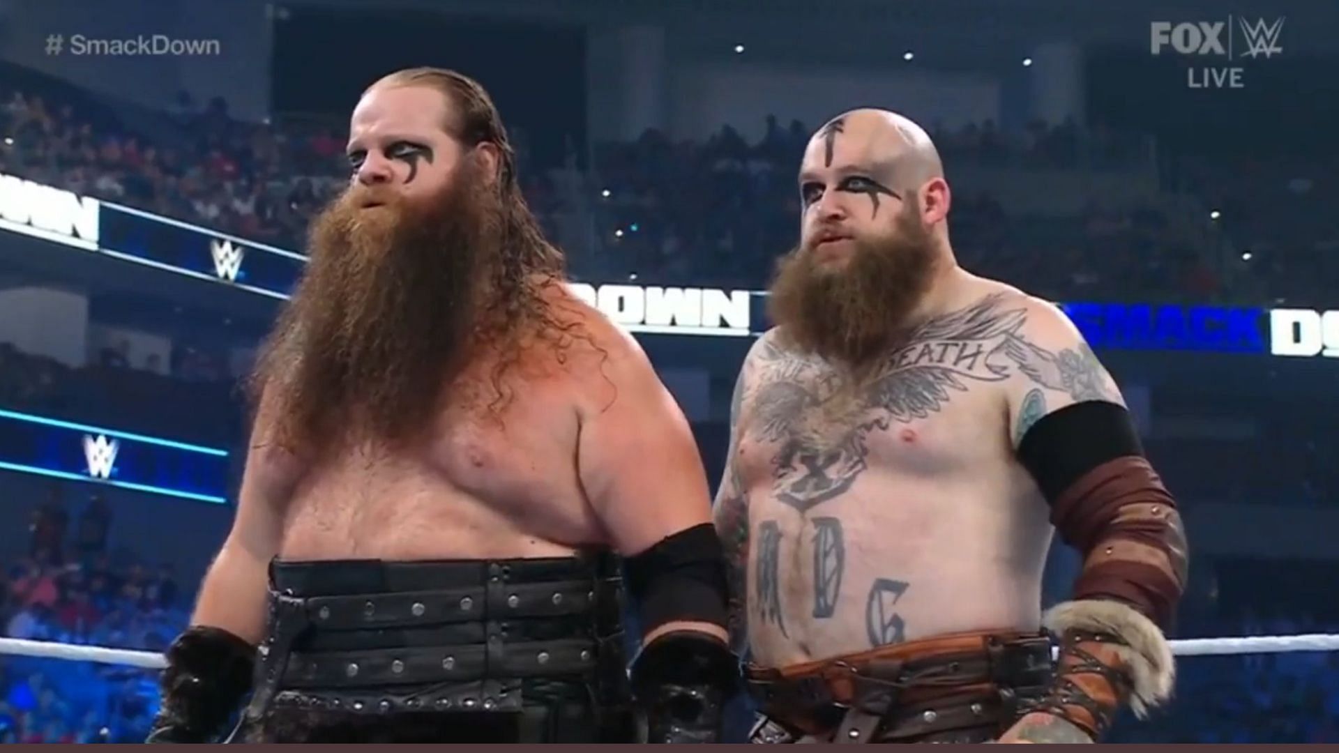 The Viking Raiders appeared on tonight&#039;s WWE SmackDown.