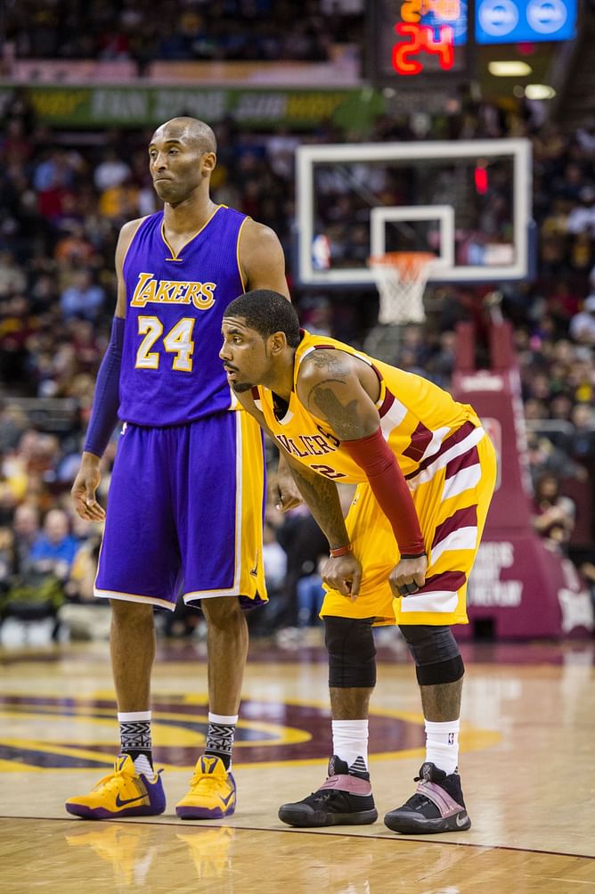 “If Kyrie was 6’6”, you would see Kobe mirrored back at you” - LA Lakers assistant coach compares Kyrie Irving to his idol the late Kobe Bryant