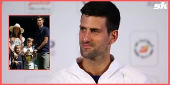 "We as a couple are fine for now; You never know, life is full of wonderful surprises" - Novak Djokovic on the idea of having a third child