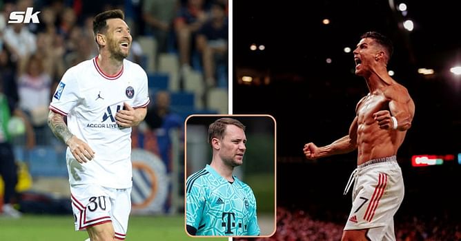 Manuel Neuer chooses between Lionel Messi and Cristiano Ronaldo