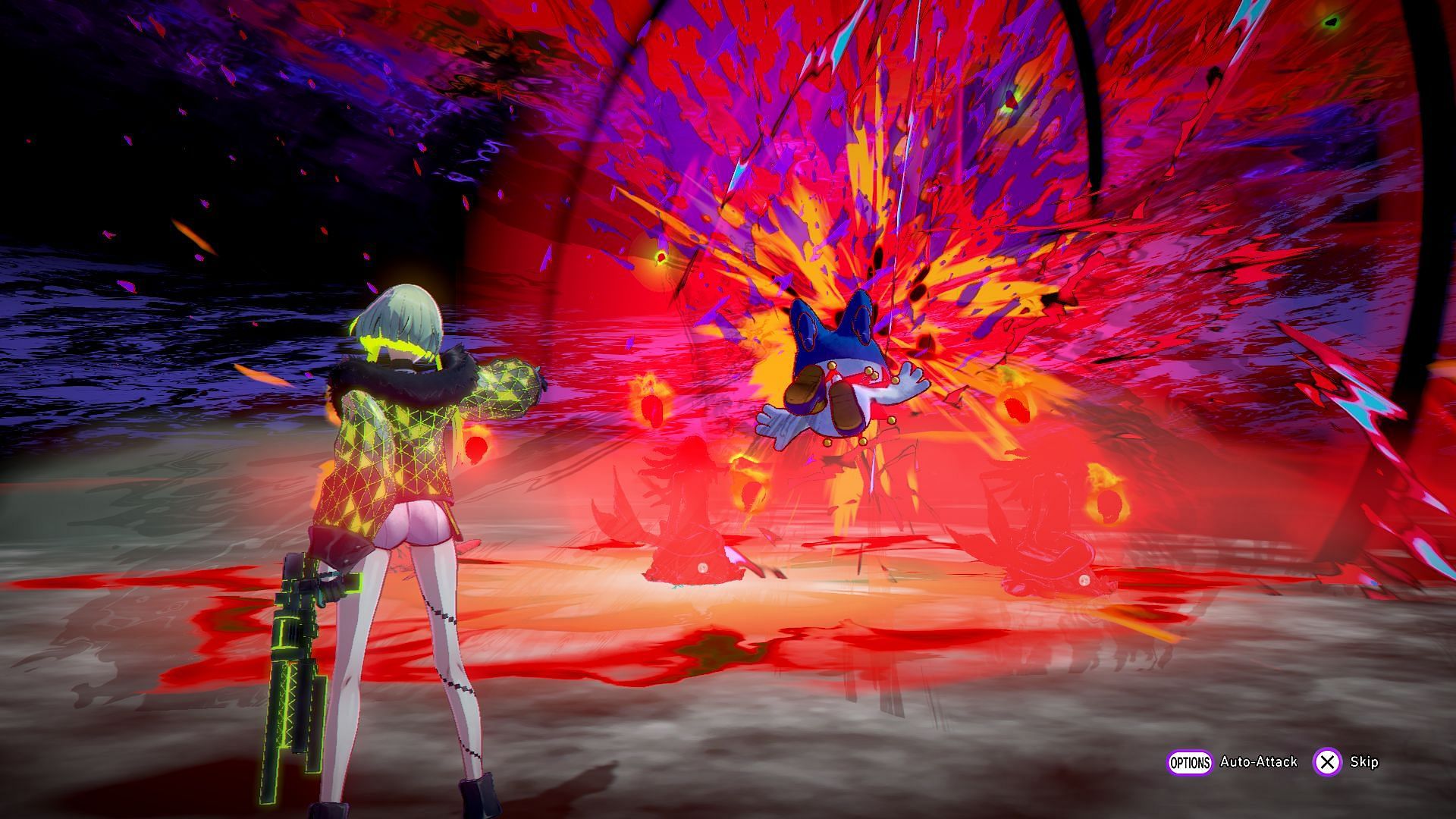 Combat is easy to get into, but don&#039;t let cute demons and angels&#039; appearances deceive you (Image via Atlus)