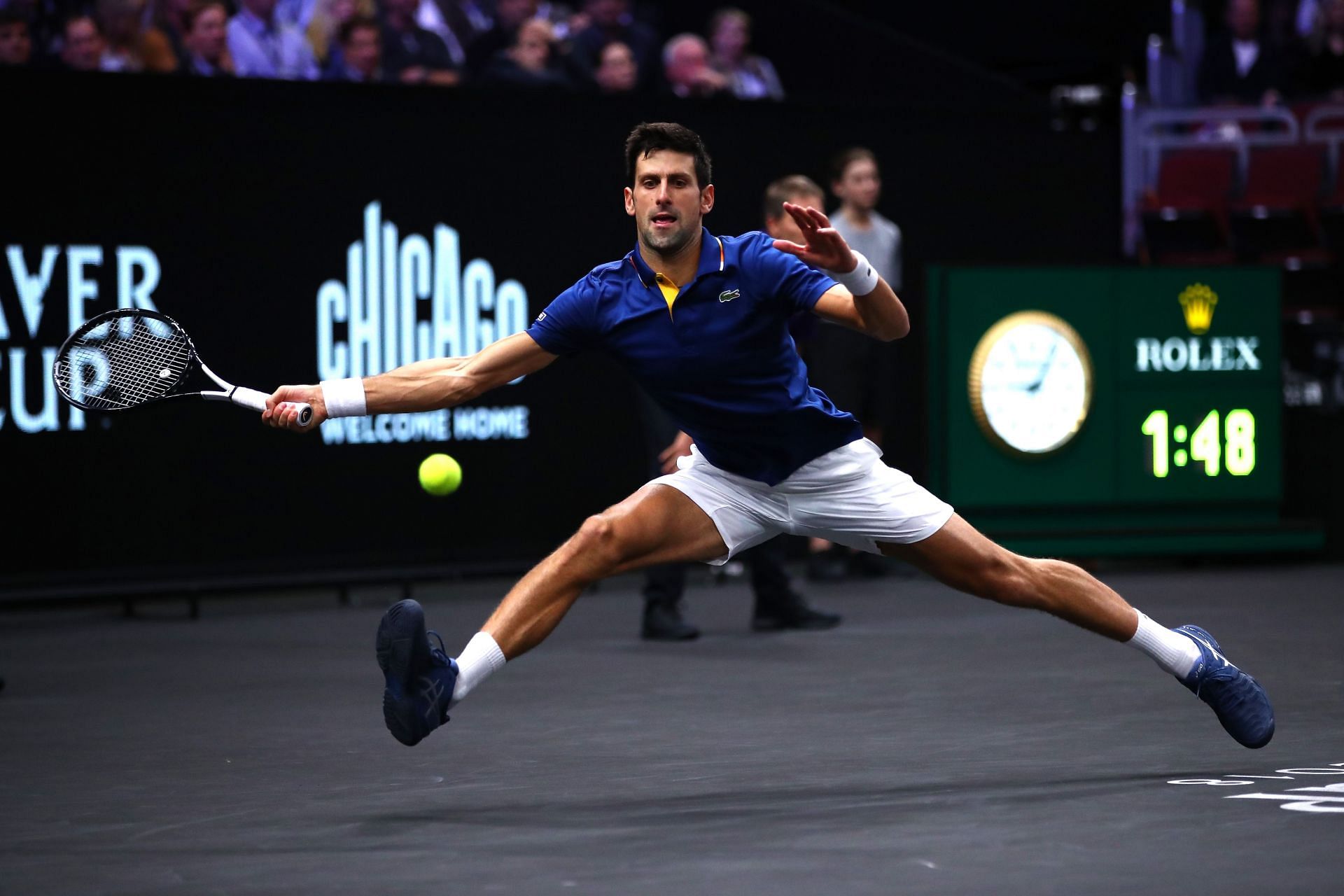 Novak Djokovic during the 2018 Laver Cup