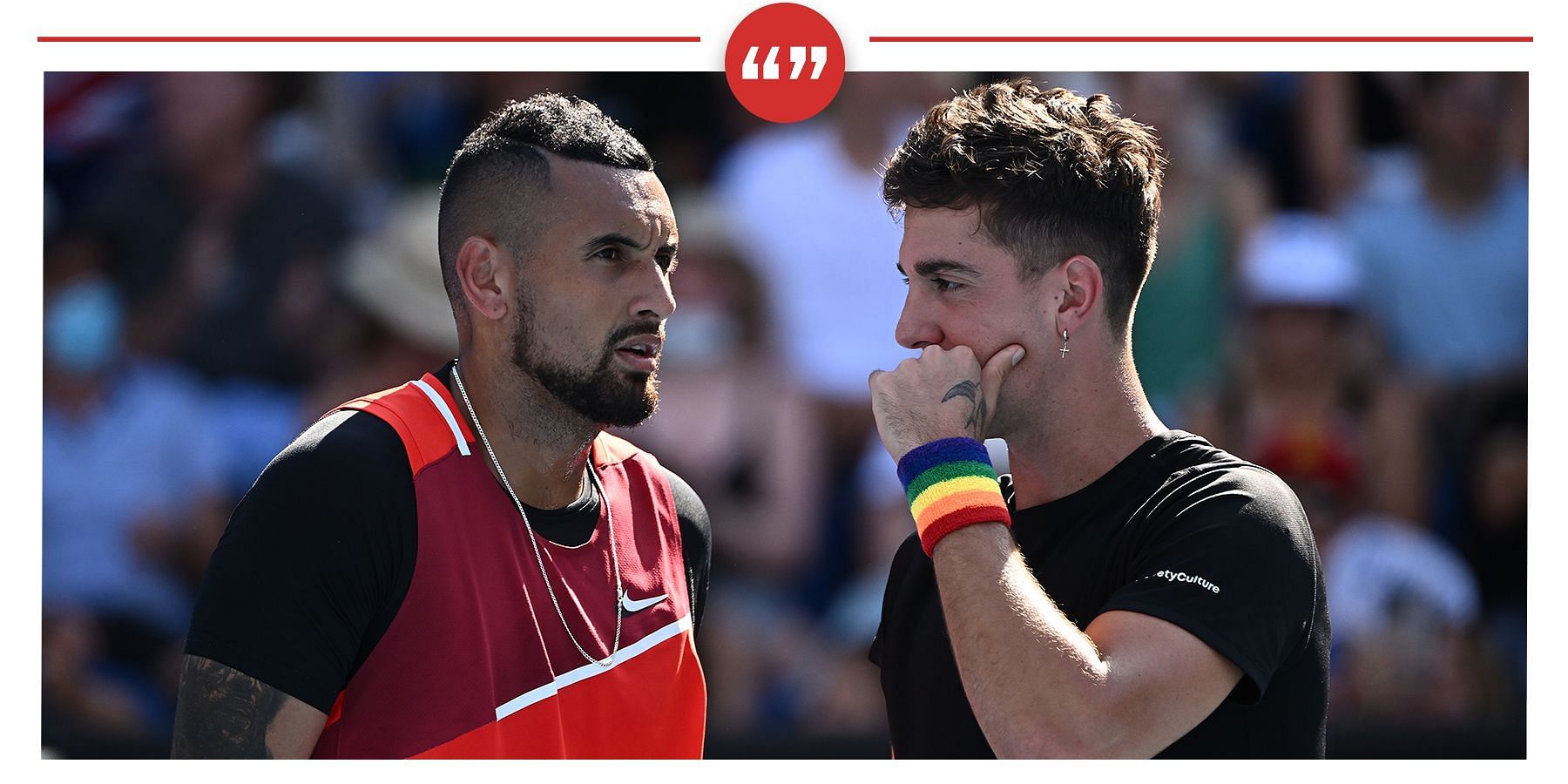 Nick Kyrgios and Thanasi Kokkinakis