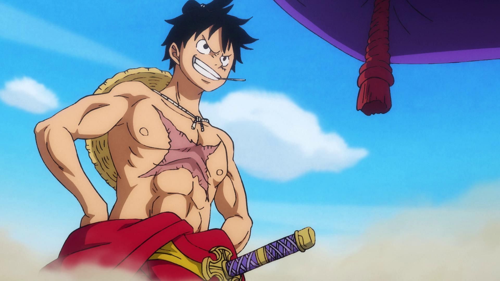 Luffy as seen in One Piece (Image via Toei Animation)