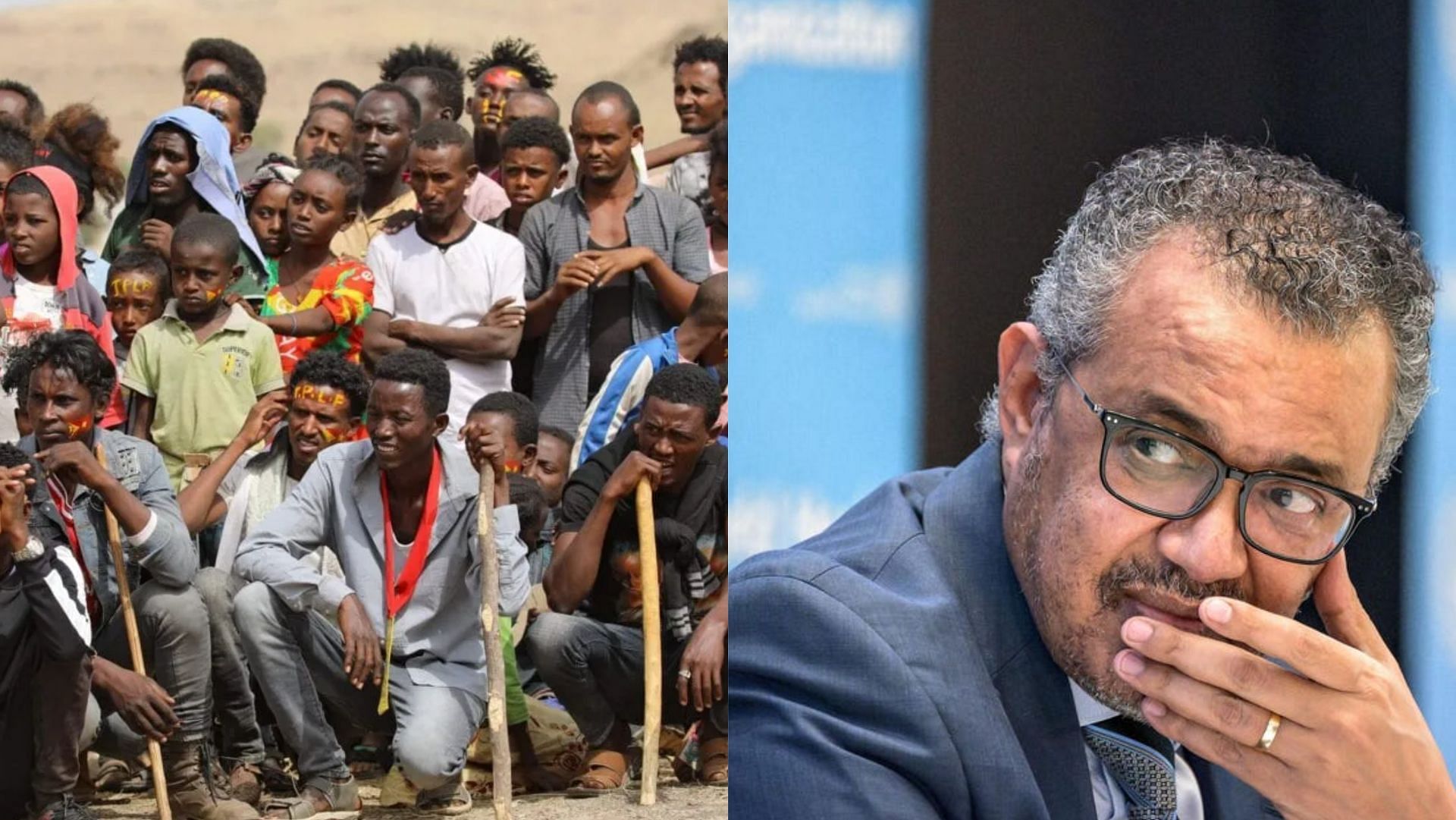 Tigray is experiencing a severe health crisis because of the ongoing conflicts between powerful parties. (Image via Hussein Ery/Getty, AFP/Getty)