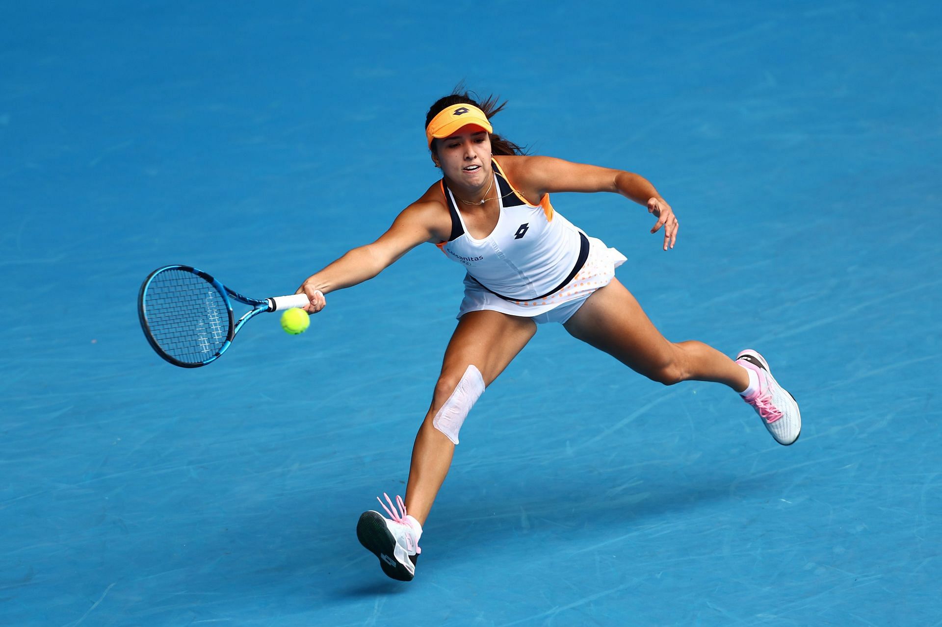 Camila Osorio at the 2022 Australian Open
