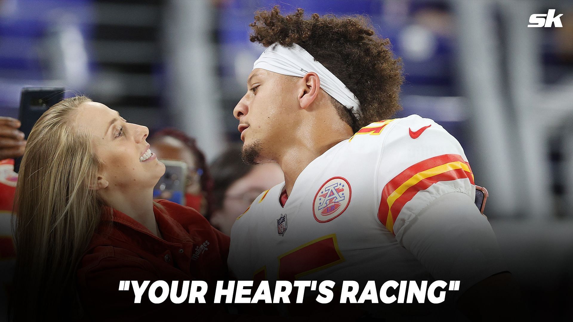 Brittany Mahomes and Patrick Mahomes