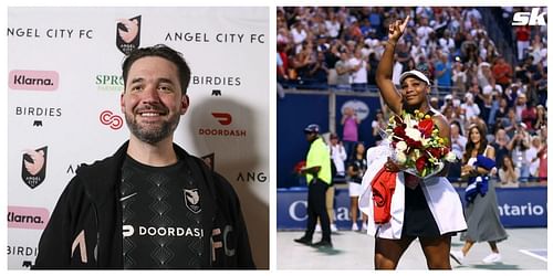 Alexis Ohanian spoke about Serena Williams' impact on the lives of fans around the world