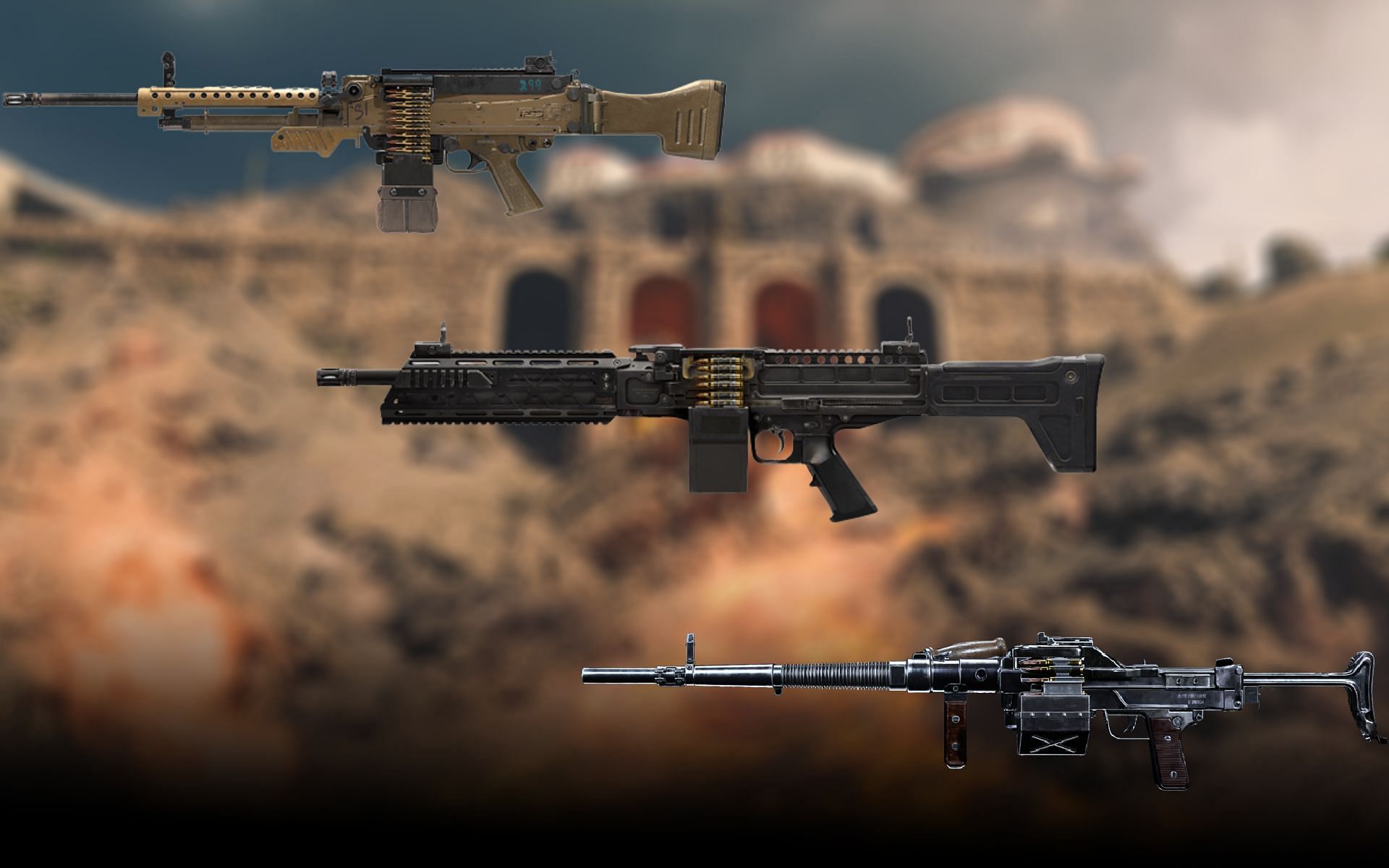 Best Meta LMG loadouts for season 6 - All LMGs ranked with the