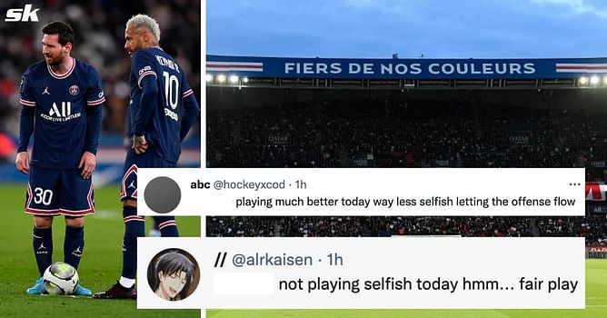 "Media went too harsh on him" "Haters will ignore this and continue their agenda" - PSG fans feel superstar player has beaten the 'selfish' allegations after great link-up play with Messi and Neymar